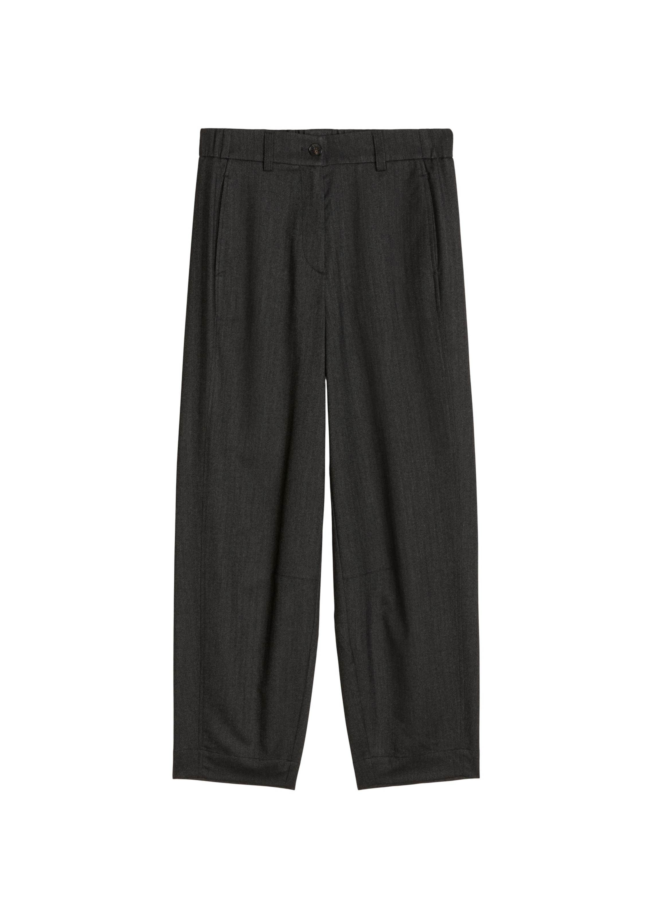 Marc O'Polo Hose 'Minu' in Schwarz: Vorderseite