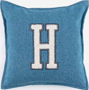 TOMMY HILFIGER Pillow 'LOOP' in Blue: front