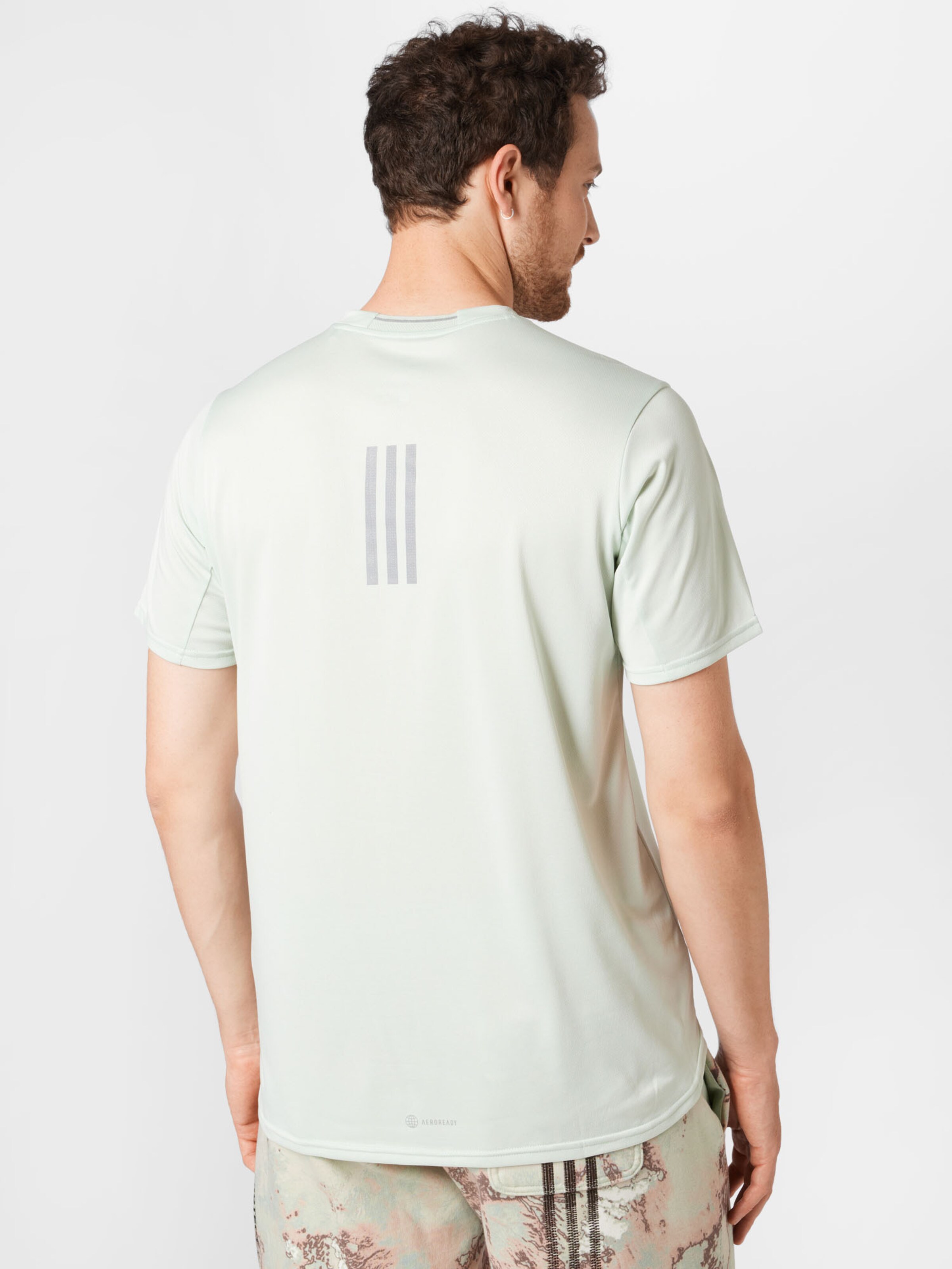 Männer Sportarten ADIDAS PERFORMANCE Sportshirt in Pastellgrün - BB26221 Männer Sportarten ADIDAS PERFORMANCE Sportshirt in Pastellgrün - BB26221