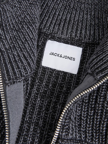 JACK & JONES Neuletakki 'DAVIS' värissä musta