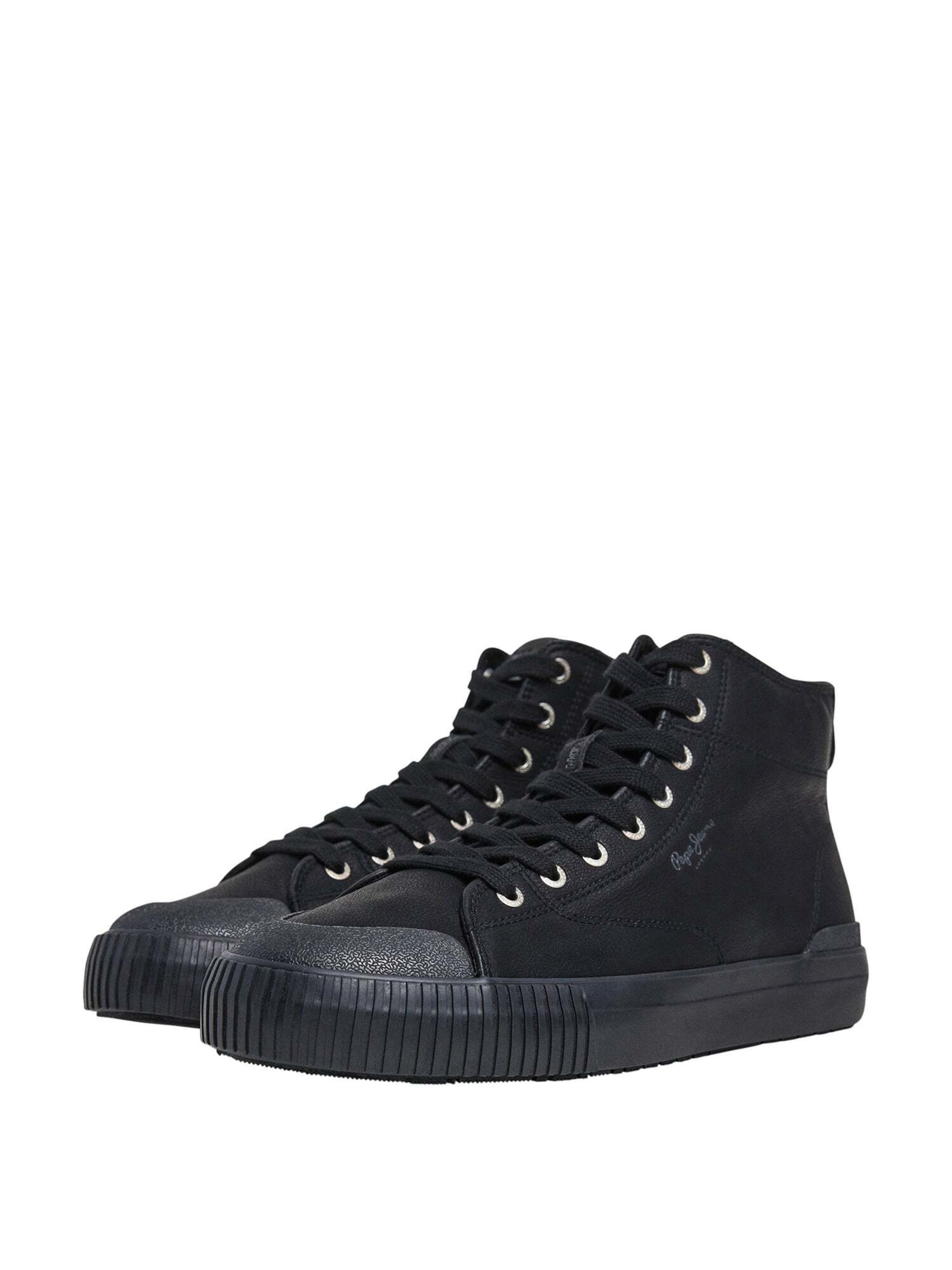 Pepe Jeans High-top trainers 'BEN MOON' in Black