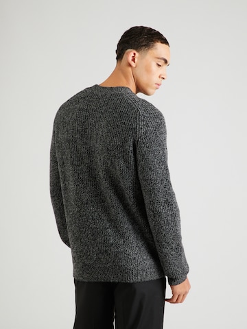 Guido Maria Kretschmer Men Sweater 'Finn' in Black: back