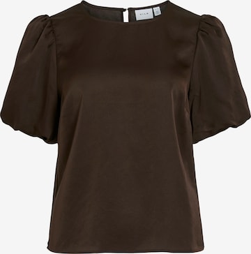 VILA Bluse 'VIEllette' i brun: forside