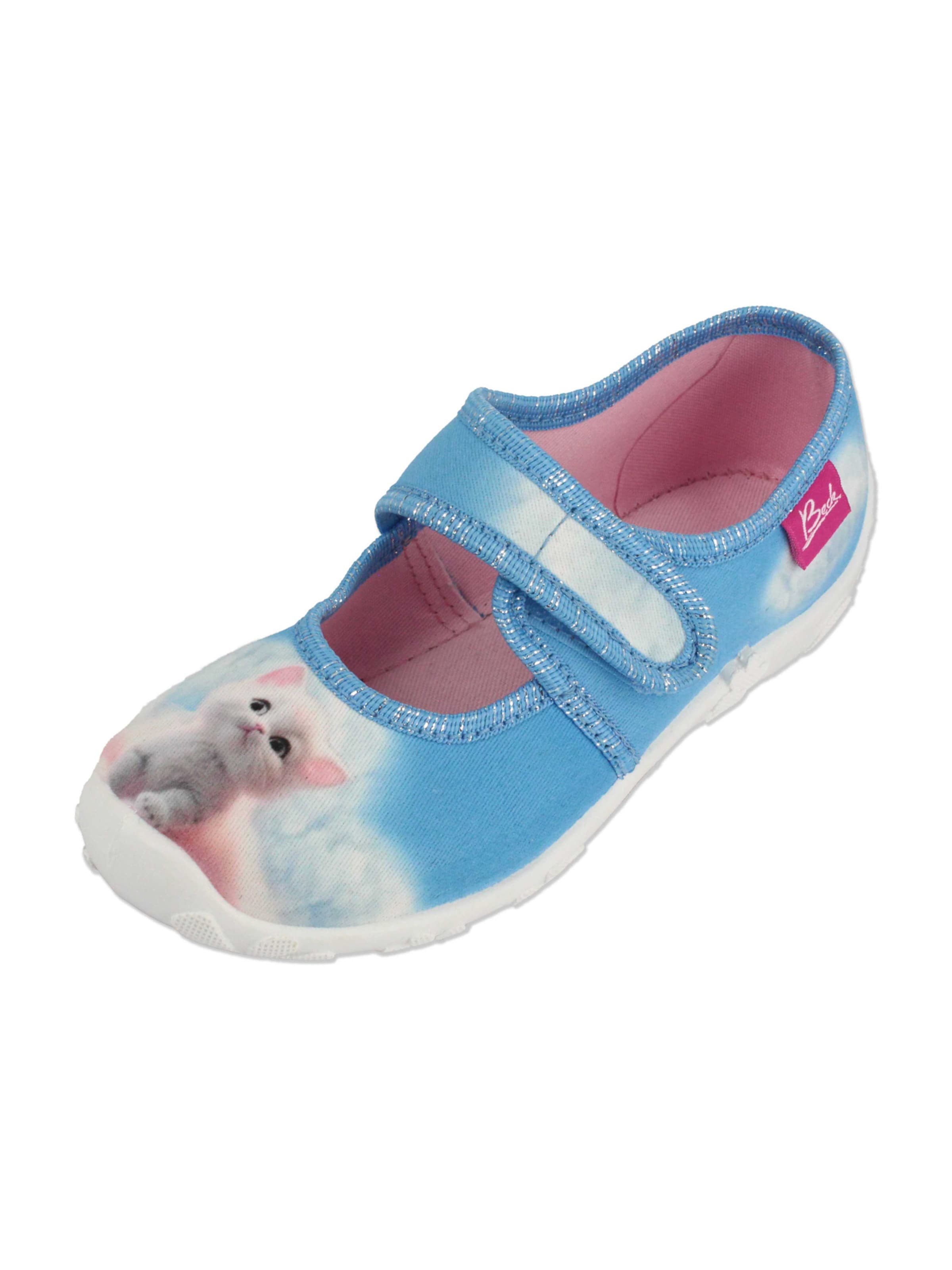 BECK Slippers 'Lili' in Blue: front