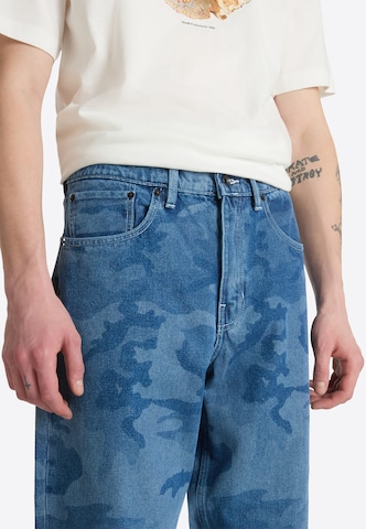 VANS Voľný strih Džínsy 'Check-5' - Modrá