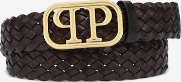 Ceinture Philipp Plein en marron : devant