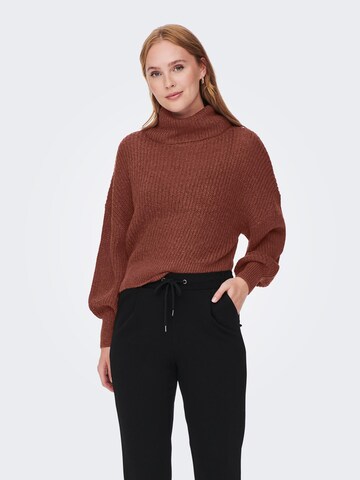 JDY Pullover 'Megan' in Braun: predná strana