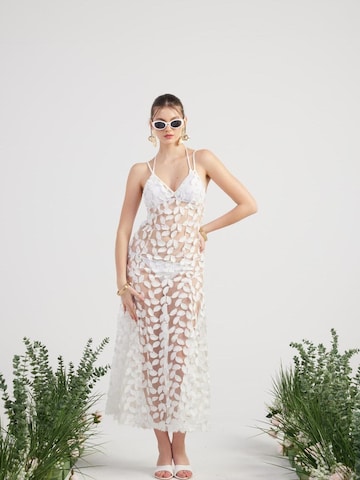 HOLLY LOLLY Dress in White: front