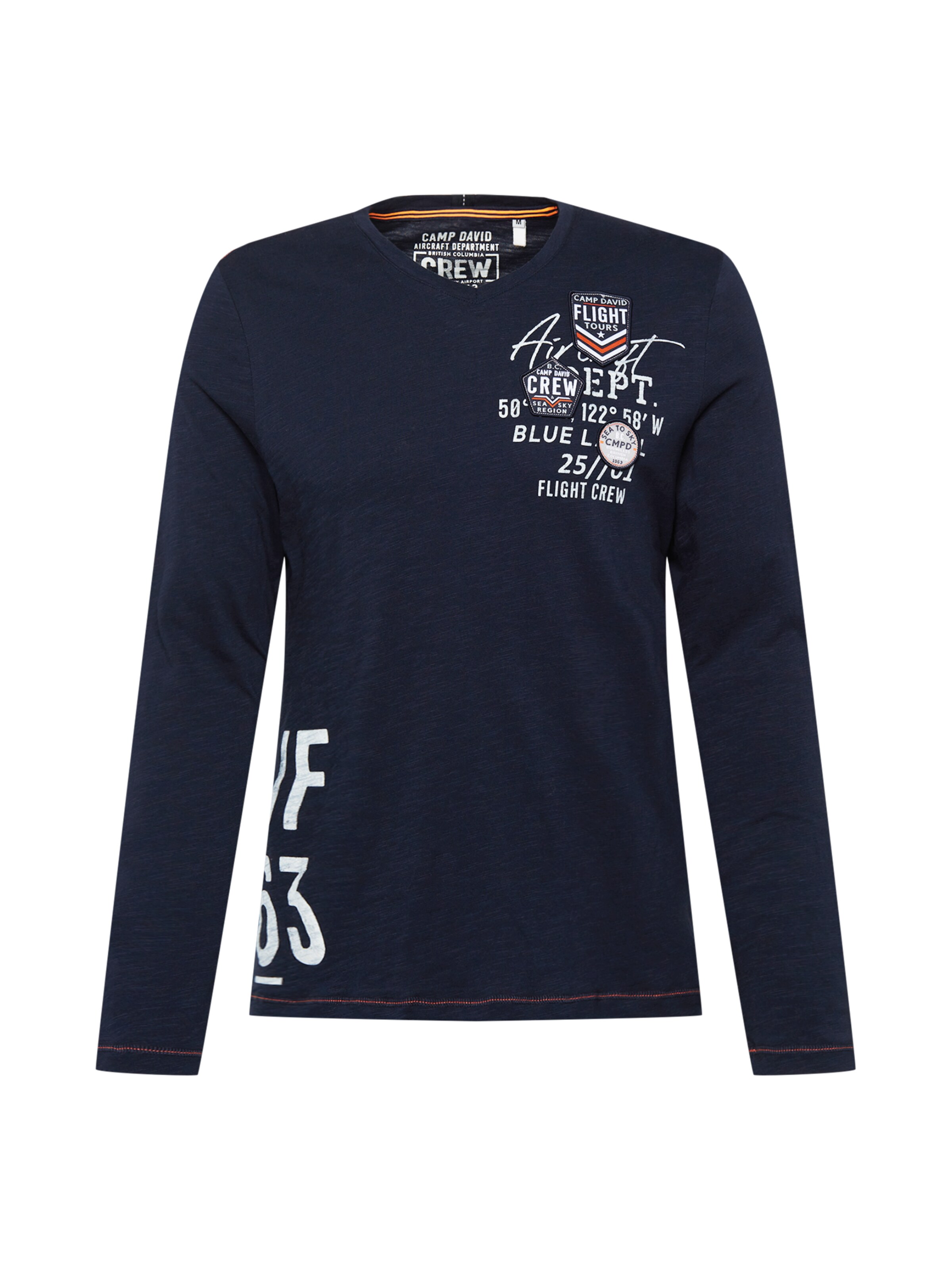 CAMP DAVID Shirt in Navy | ABOUT YOU
