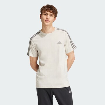 ADIDAS SPORTSWEAR - Camisa funcionais 'Essentials' em bege: frente