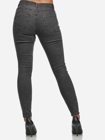 Skinny Jeans 'F101' di Tazzio in grigio
