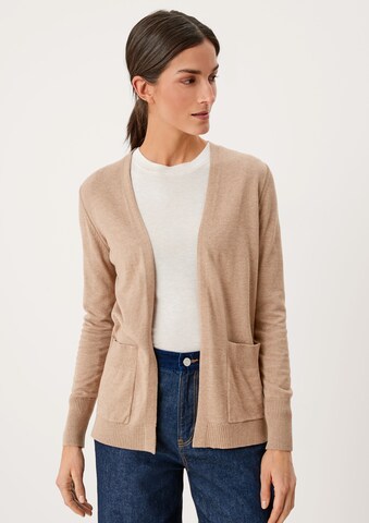 Cardigan s.Oliver en marron : devant