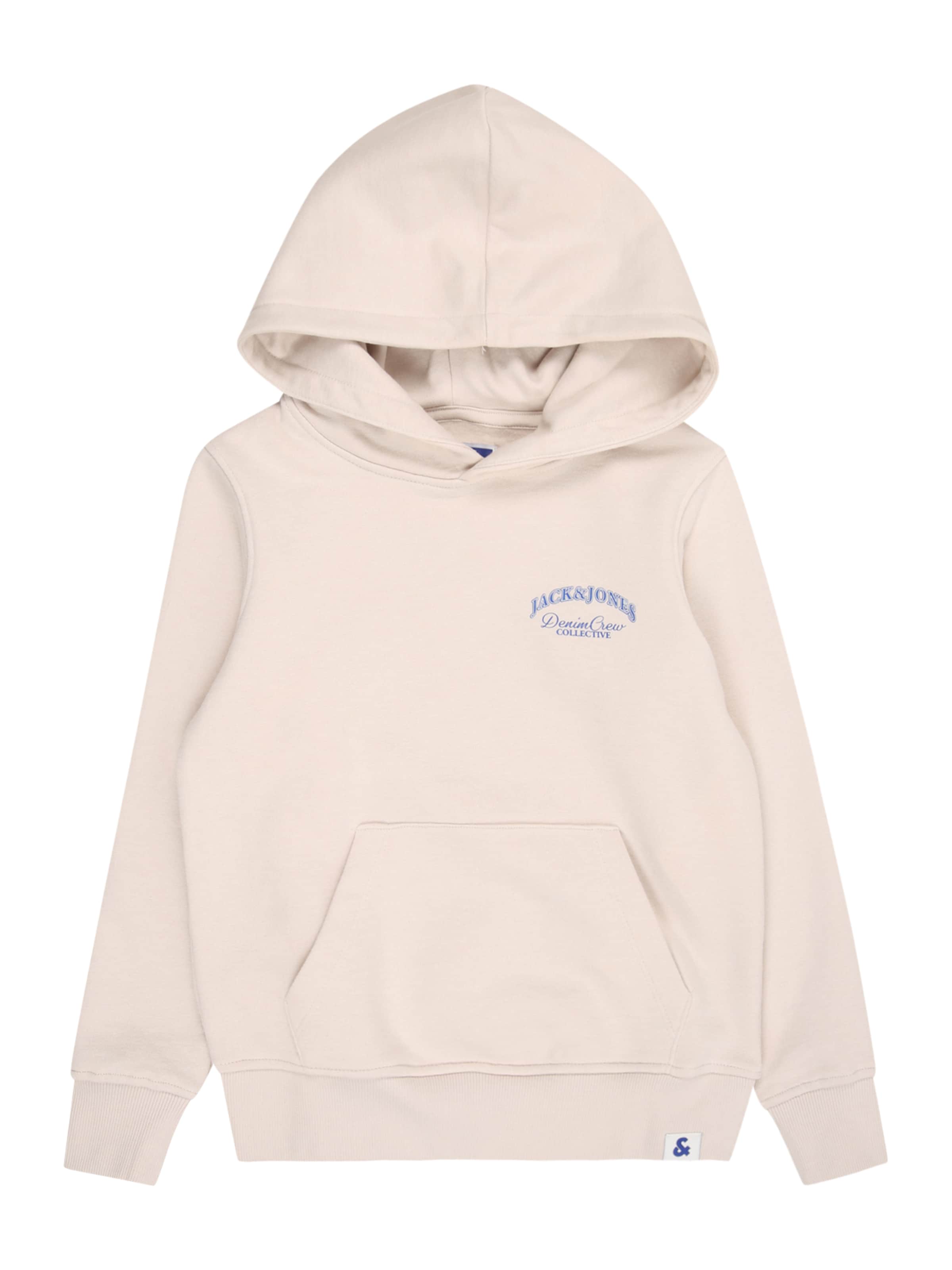 Felpa 'JJEBRANDES' di Jack & Jones Junior in beige: frontale