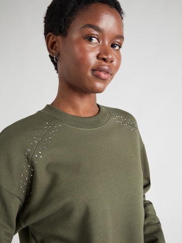 Sweat-shirt 'Mina' ABOUT YOU en vert