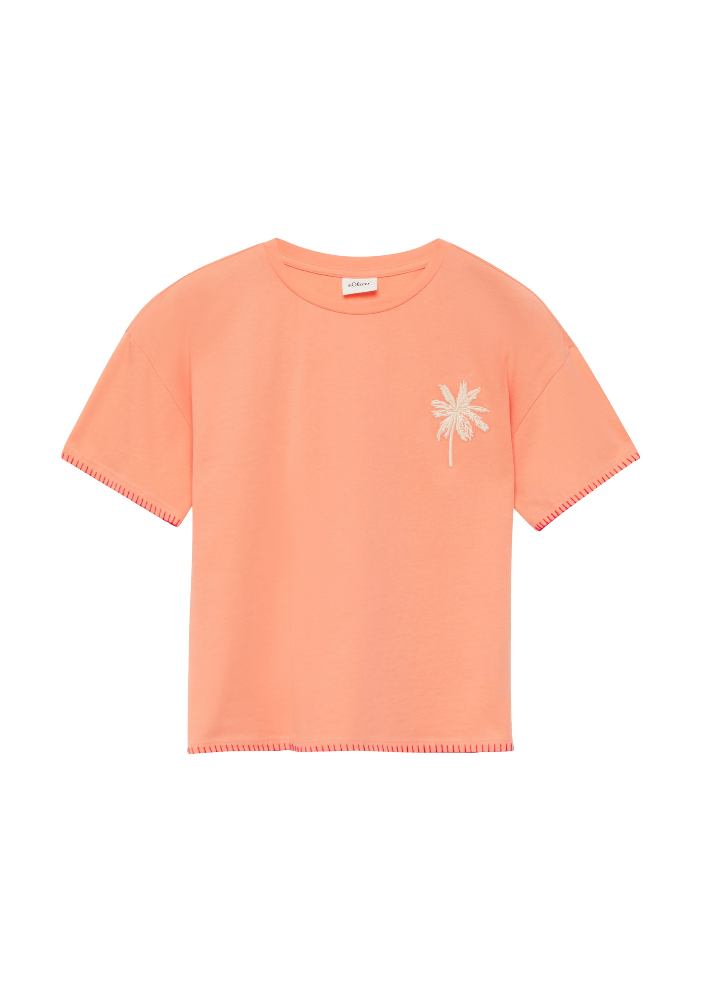 s.Oliver Shirt in 134-140 in Light orange, Item view
