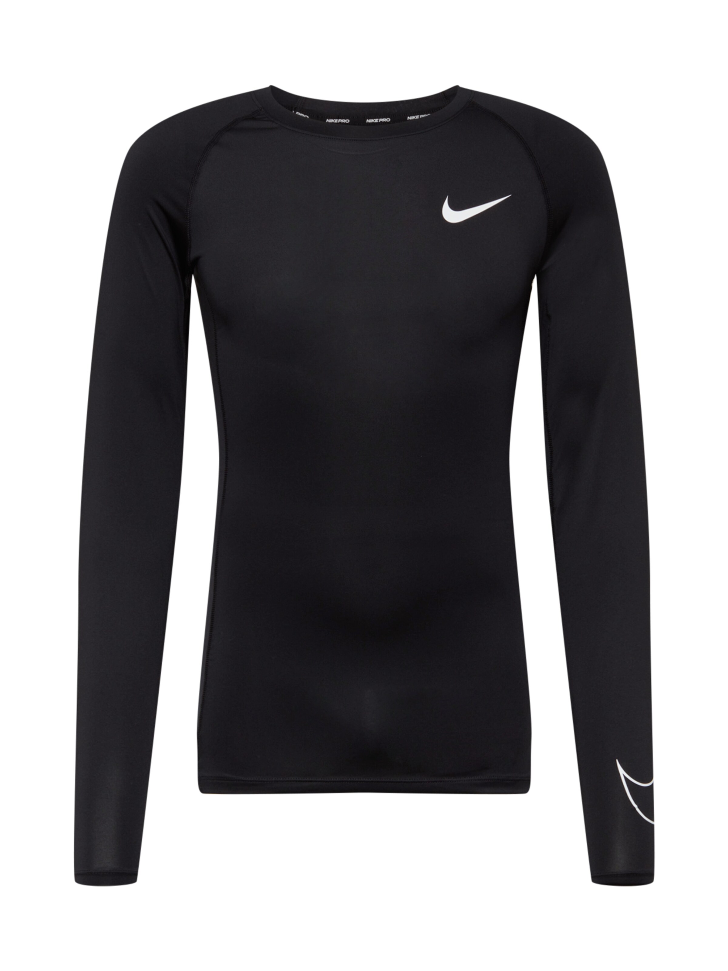 NIKE Regular fit Λειτουργικό μπλουζάκι 'Pro' σε μαύρο: μπροστά