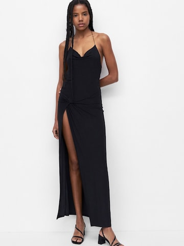 Pull&Bear Kleid in Schwarz: predná strana