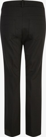 MARC AUREL Boot cut Pleated Pants in Black