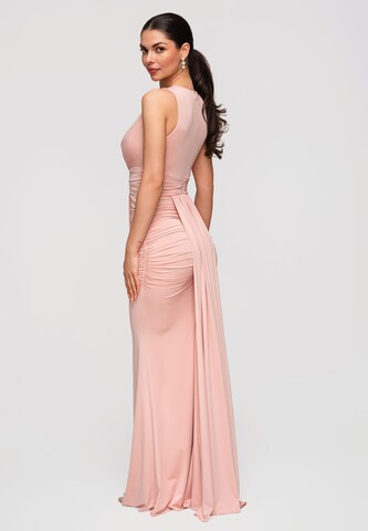 Ombre Abendkleid in Pink