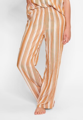 LingaDore Pajama Pants in Orange: front