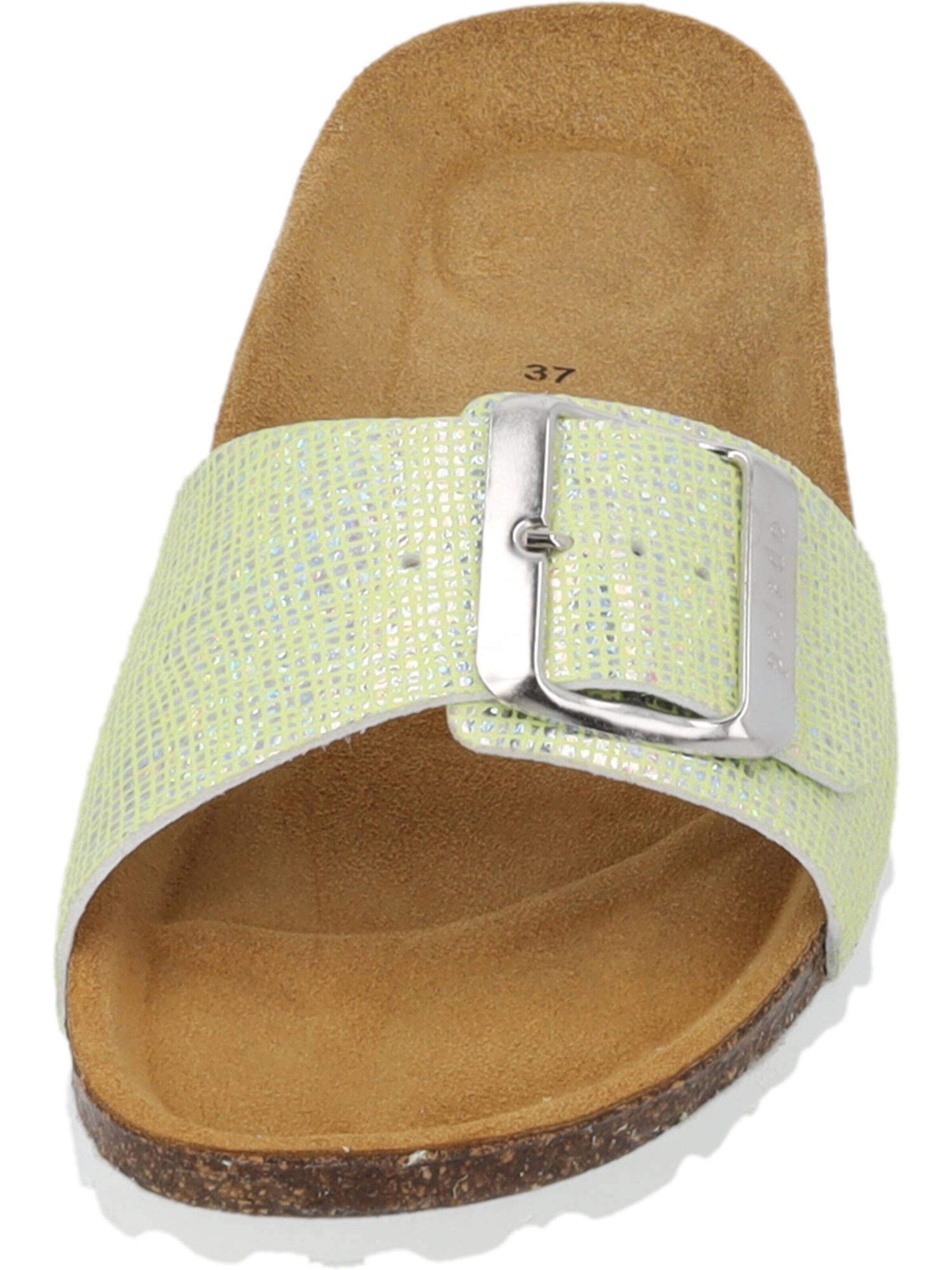 Palado by Sila Sahin Mules 'Malta EGS Grid' in Green