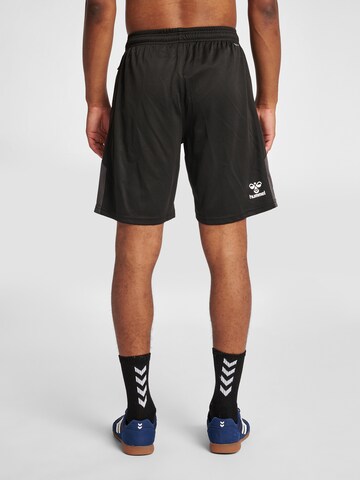 Hummel Regular Sportshorts 'Lead' in Schwarz