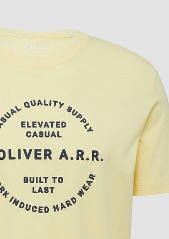 s.Oliver Shirt in Gelb