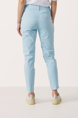 Coupe slim Pantalon 'Soffys' Part Two en bleu