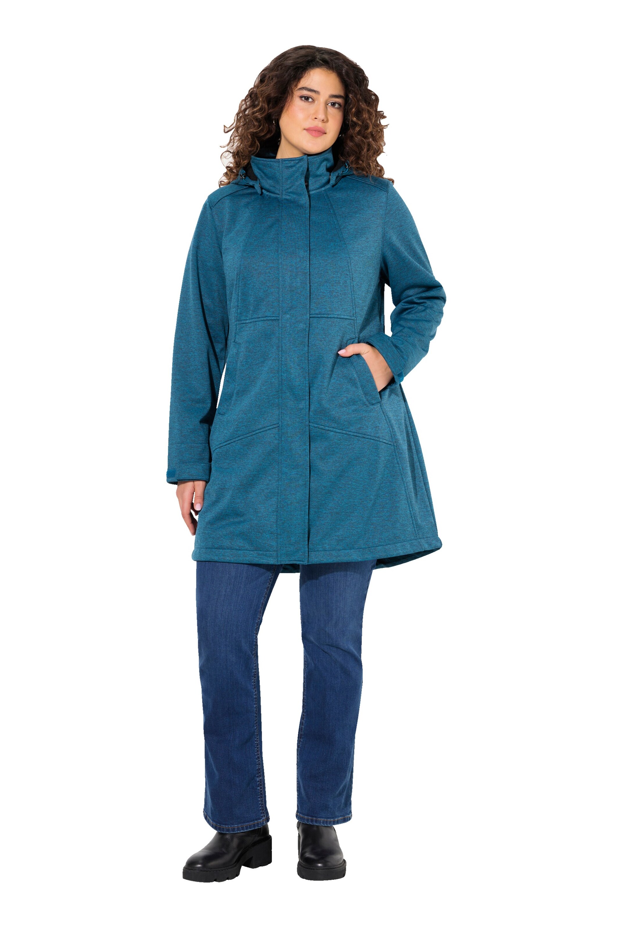 Ulla Popken Performance Jacket in Blue