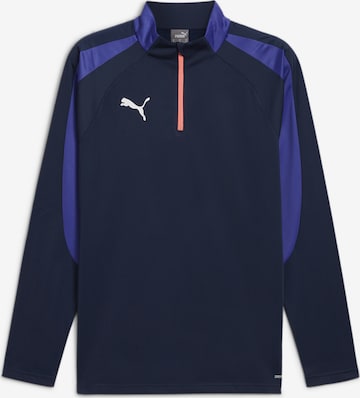 T-Shirt fonctionnel 'IndividualLIGA' PUMA en bleu : devant