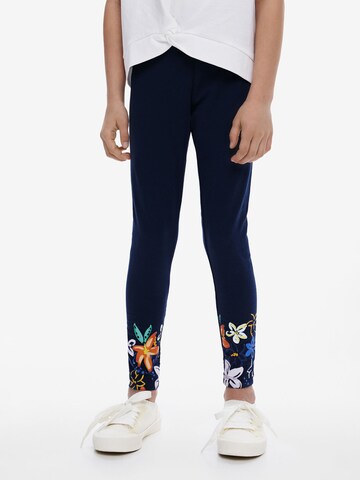 Desigual Skinny Pajkice | modra barva: sprednja stran