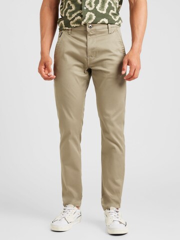 Slimfit Pantaloni chino di G-STAR in verde: frontale