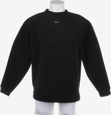 Off-White Sweatshirt & Zip-Up Hoodie in XS in Black: front