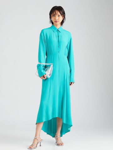 Robe-chemise PATRIZIA PEPE en vert : devant