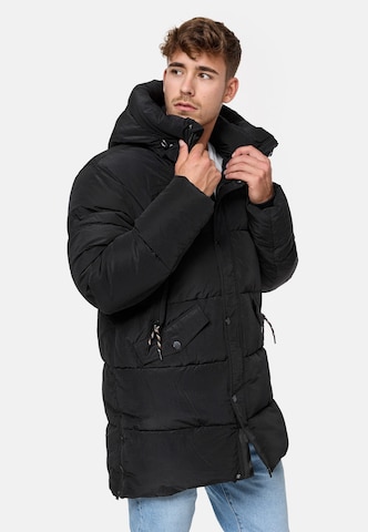 Parka d’hiver 'Kasper' INDICODE JEANS en noir