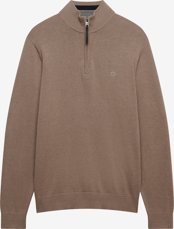 Pull-over 'Essentials' Superdry & Co en marron : devant