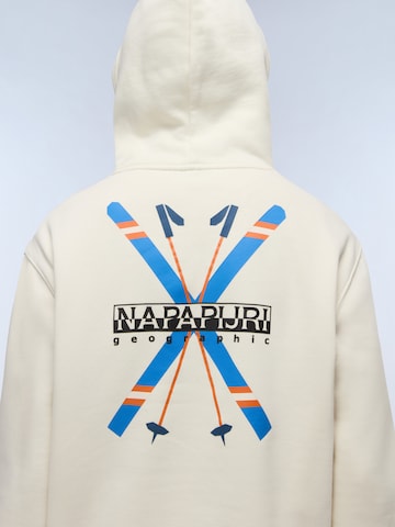 Sweat-shirt 'B-Fiemme' NAPAPIJRI en blanc