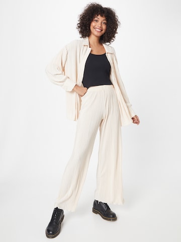 Grace & Mila Wide leg Pants 'DONOVAN' in Beige