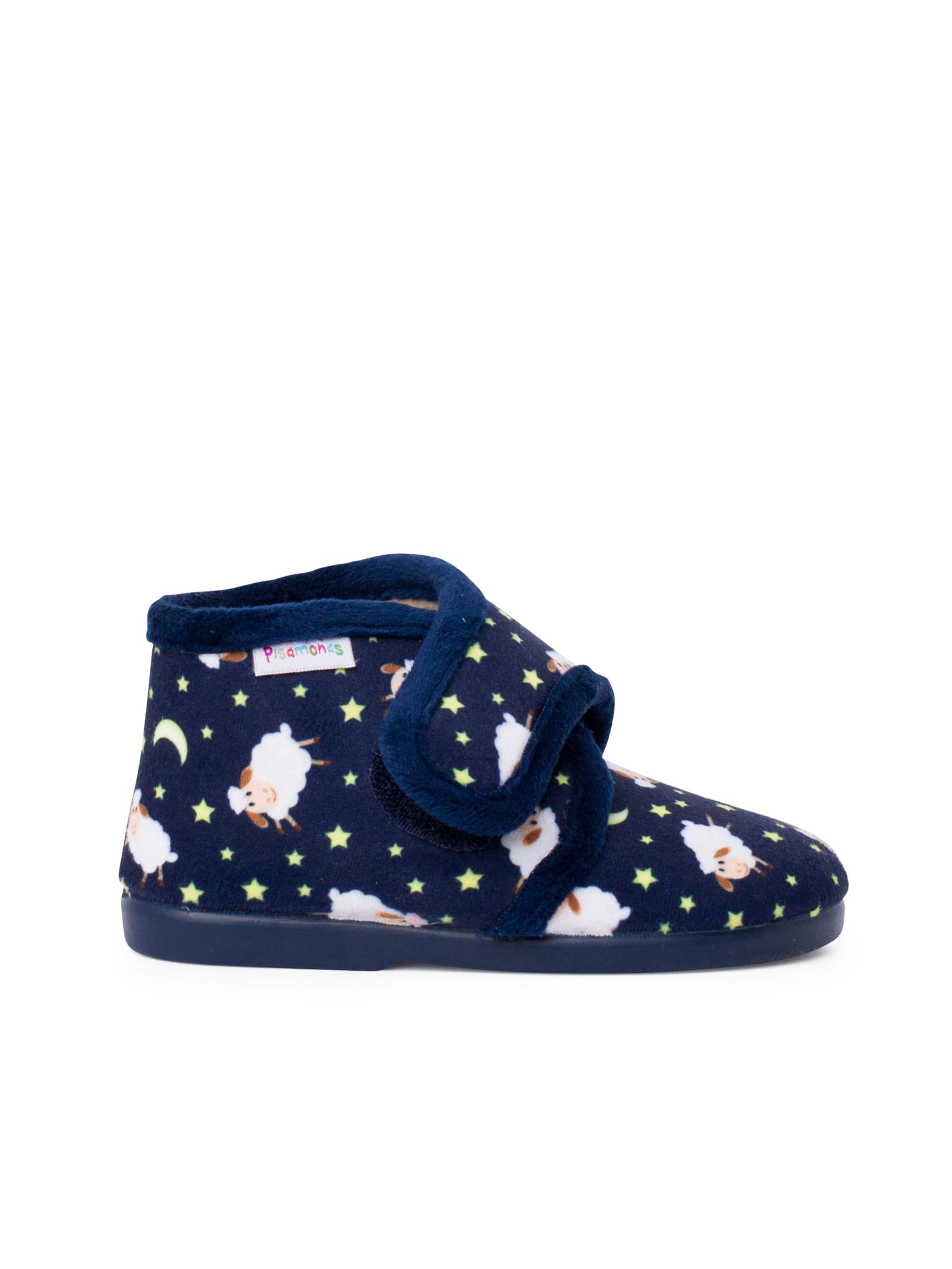 Pantoufle Pisamonas en bleu