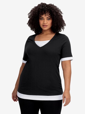 SHEEGO Shirt in Schwarz: predná strana