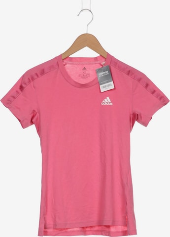 ADIDAS PERFORMANCE T-Shirt XS in Pink: predná strana