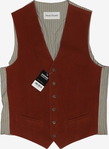 RENÉ LEZARD Weste M in Braun: Vorderseite