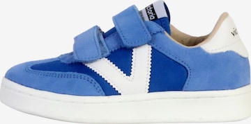 victoria - Zapatillas deportivas 'Niedrige Ledersneaker für Kinder' en azul: frente