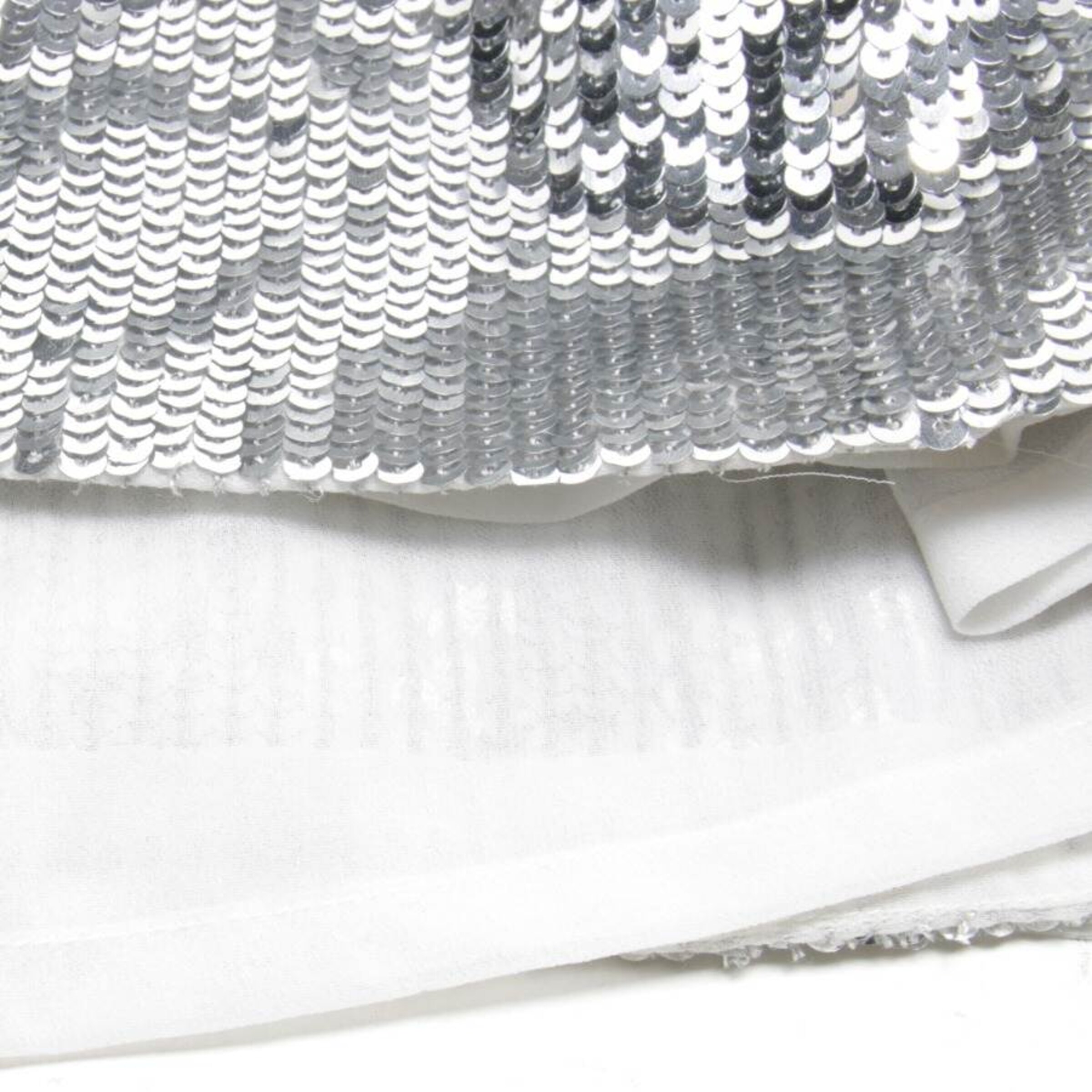 MSGM Dress in XS in Silver