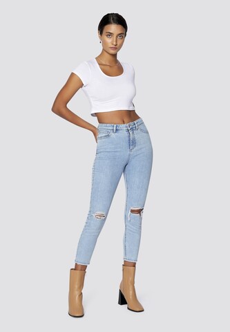 FRESHLIONS Slim fit Jeans 'Anna' in Blue