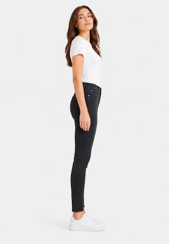 Slimfit Jeans di Elara in nero