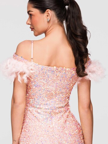 Robe de soirée Ombre en rose