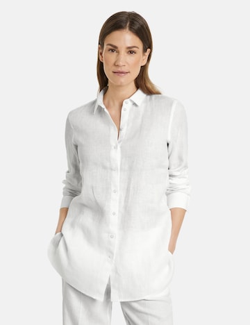 GERRY WEBER Blouse in Wit: voorkant