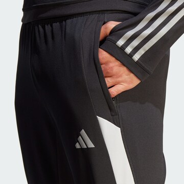 ADIDAS PERFORMANCE Tapered Sporthose 'Tiro 23 Competition' in Schwarz