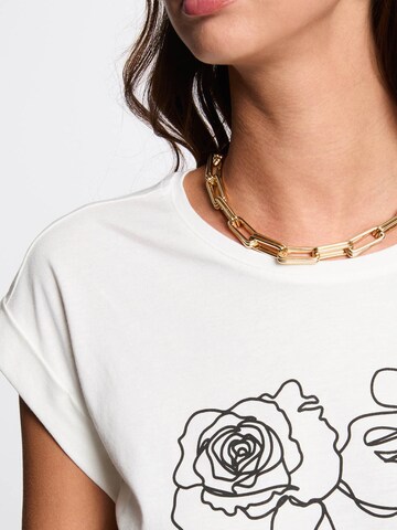 T-shirt Morgan en blanc